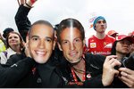 Gallerie: Fans von Lewis Hamilton (McLaren) und Jenson Button (McLaren)