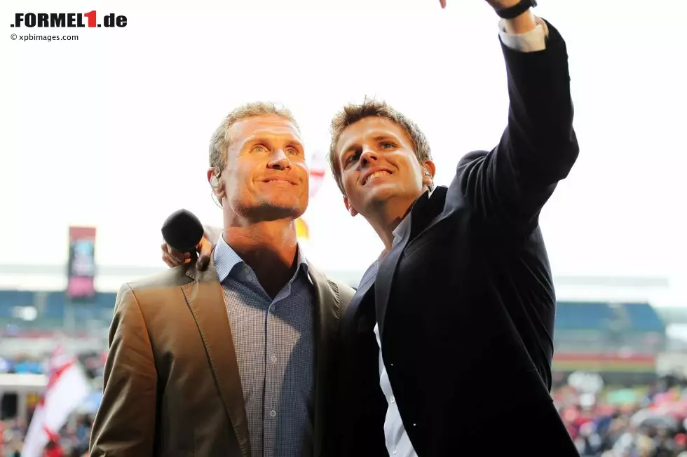 Foto zur News: Das Front-Team der BBC: Experte David Coulthard und Moderator Jake Humphrey