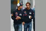 Foto zur News: Daniel Ricciardo (Toro Rosso) und Jean-Eric Vergne (Toro Rosso)