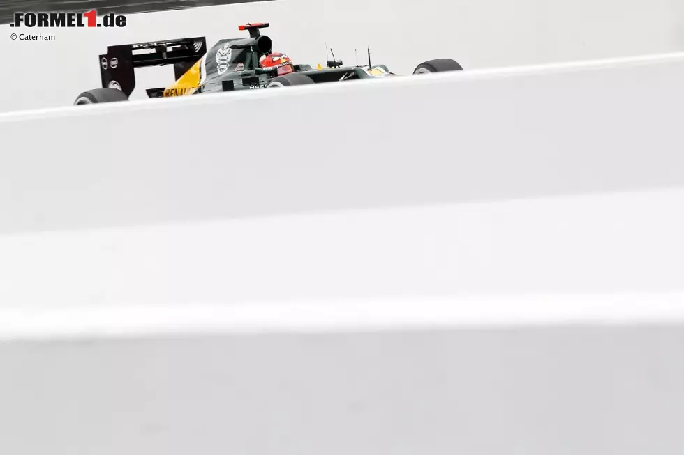 Foto zur News: Heikki Kovalainen (Caterham) am Freitag in Hockenheim