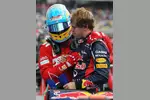 Gallerie: Fernando Alonso (Ferrari) und Sebastian Vettel (Red Bull)