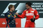 Gallerie: Fernando Alonso (Ferrari) und Sebastian Vettel (Red Bull)