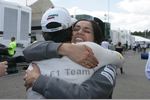 Foto zur News: Sergio Perez und Monisha Kaltenborn (Sauber)
