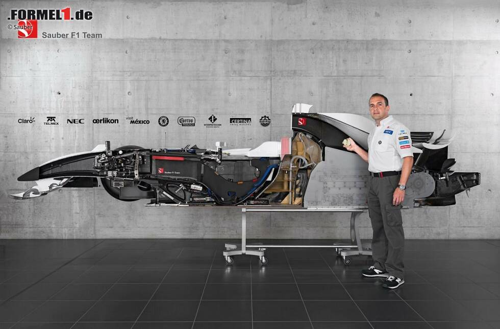 Foto zur News: Chefdesigner Matt Morris und BMW-Sauber F1.08