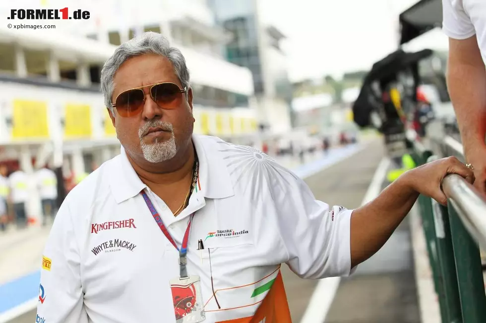 Foto zur News: Vijay Mallya (Teameigentümer, Force India)