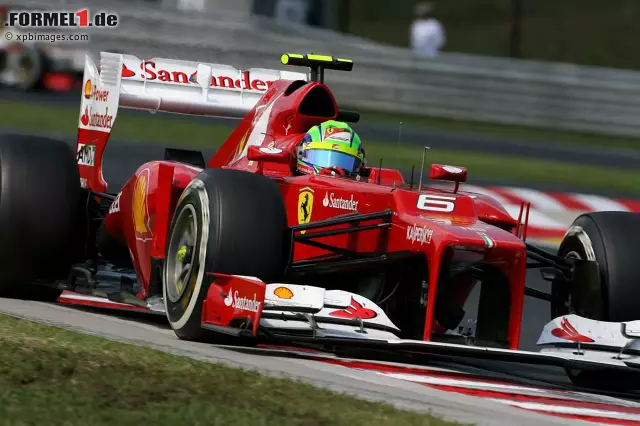2012 kam Felipe Massa sogar nur auf die neunte Position, Fernando Alonso war wieder Fünfter Foto zur News: 2012 kam Felipe Massa sogar nur auf die neunte Position, Fernando Alonso war wieder Fünfter