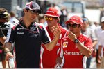 Foto zur News: Bruno Senna (Williams) und Felipe Massa (Ferrari)