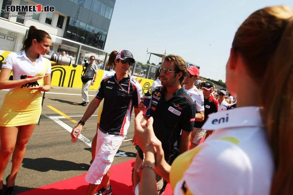 Foto zur News: Bruno Senna (Williams) und Jean-Eric Vergne (Toro Rosso)