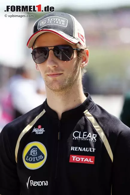 Foto zur News: Romain Grosjean (Lotus)