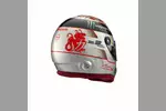 Gallerie: 300. Grand Prix: Spezialhelm in Platin von Schuberth f?r Jubilar Michael Schumacher (Mercedes)