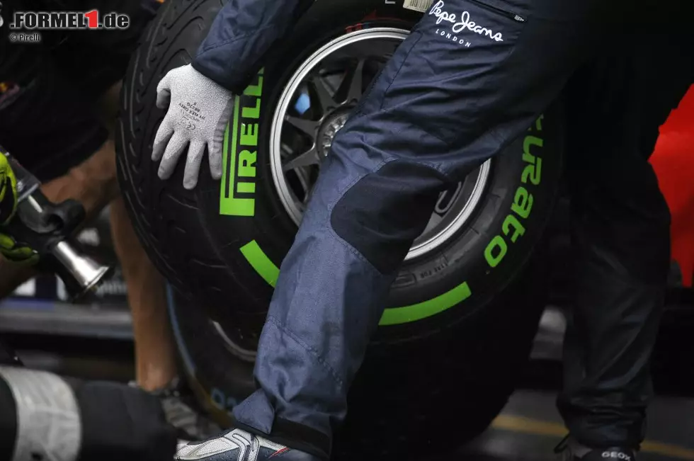 Foto zur News: Pirelli-Regenreifen