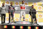 Gallerie: Sebastian Vettel (Red Bull), Jenson Button (McLaren) und Kimi Räikkönen (Lotus)