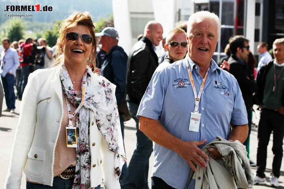 Foto zur News: Michael Schumachers Vater Rolf mit Lebensgefährtin