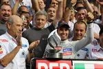 Gallerie: Sergio Perez (Sauber) und Peter Sauber (Teamchef)