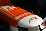 Foto zur News: Fahrzeugnase des Force India