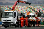 Foto zur News: Technischer Defekt bei Luiz Razia (Force India) verursacht die einzige rote Flagge am Dienstag