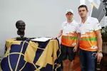 Foto zur News: Nico Hülkenberg (Force India) und Paul di Resta (Force India)