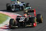 Gallerie: Romain Grosjean (Lotus) und Nico Rosberg (Mercedes)