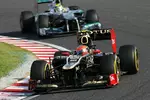 Gallerie: Romain Grosjean (Lotus) und Nico Rosberg (Mercedes)