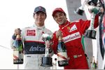 Gallerie: Kamui Kobayashi (Sauber) und und Felipe Massa (Ferrari)