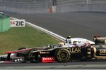 Gallerie: Lewis Hamilton (McLaren) und Kimi Räikkönen (Lotus)