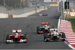 Gallerie: Fernando Alonso (Ferrari) und Sergio Perez (Sauber)