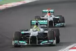 Gallerie: Nico Rosberg (Mercedes) und Michael Schumacher (Mercedes)