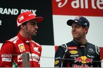 Gallerie: Fernando Alonso (Ferrari) und Sebastian Vettel (Red Bull)