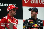 Gallerie: Fernando Alonso (Ferrari) und Sebastian Vettel (Red Bull)