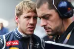 Gallerie: Sebastian Vettel (Red Bull) mit Renningenieur Guillaume Rocquelin