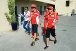 Foto zur News: Fernando Alonso (Ferrari) und Felipe Massa (Ferrari)