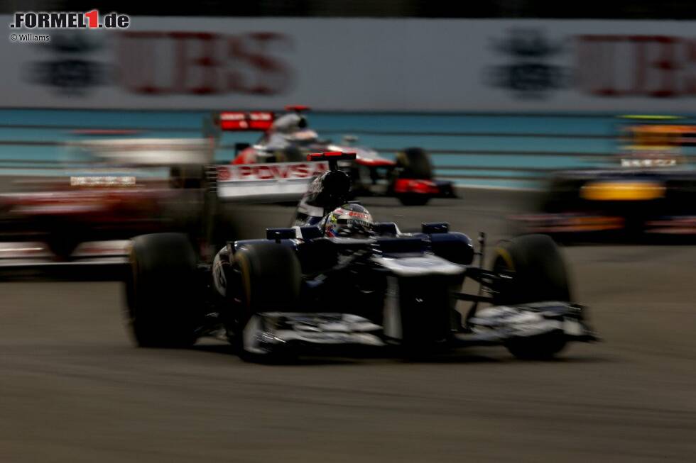 Foto zur News: Pastor Maldonado (Williams) und Fernando Alonso (Ferrari)