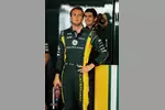 Foto zur News: Giedo van der Garde (Caterham) und Alexander Rossi (Caterham)