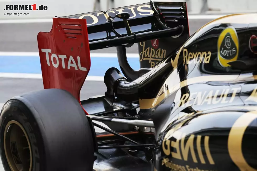 Foto zur News: Auch Lotus testet Neuentwicklungen am Heck