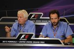 Foto zur News: Charlie Whiting (Technischer Delegierter der FIA) und Matteo Bonciani (Pressesprecher der FIA)