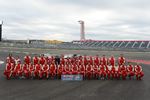 Foto zur News: Das Ferrari-Team vor den letzten beiden WM-Rennen in Austin und Sao Paulo