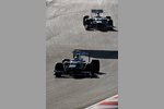 Foto zur News: Sergio Perez (Sauber) und Kamui Kobayashi (Sauber)
