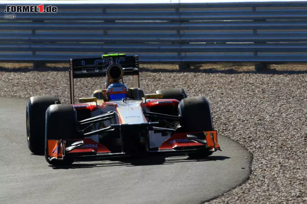 Foto zur News: Narain Karthikeyan (HRT)