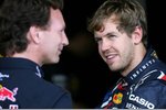Foto zur News: Christian Horner (Red-Bull-Teamchef) und Sebastian Vettel (Red Bull)