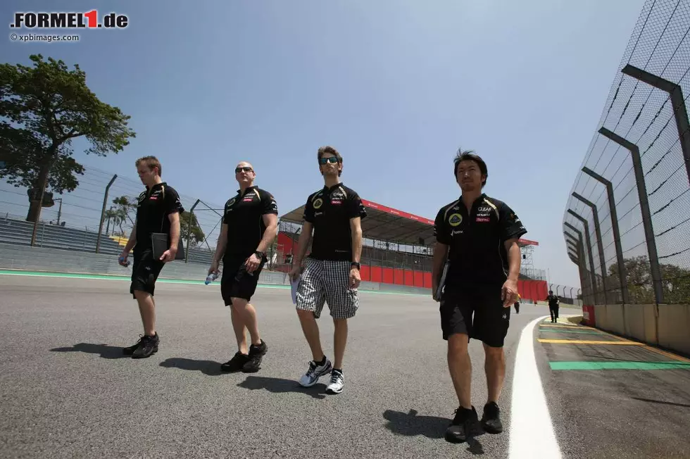 Foto zur News: Romain Grosjean (Lotus)