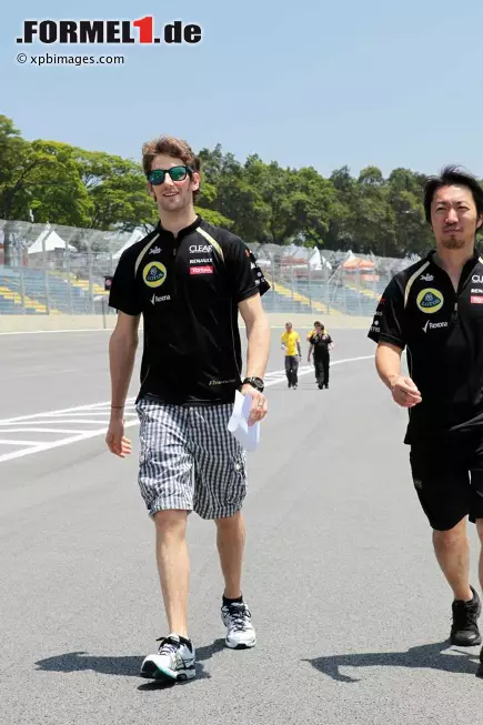 Foto zur News: Romain Grosjean (Lotus)