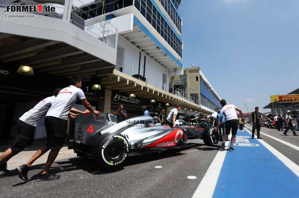 Foto zur News: Auto von Lewis Hamilton (McLaren)