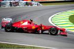 Foto zur News: Felipe Massa (Ferrari) nicht mehr auf die richtigen Fahrspur