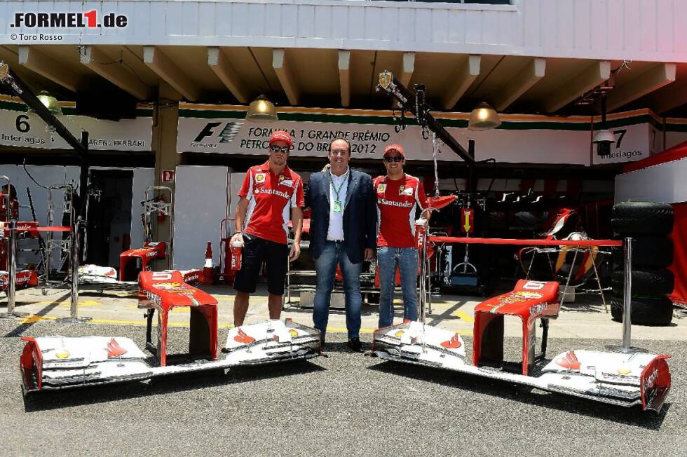 Foto zur News: Fernando Alonso und Felipe Massa (Ferrari)
