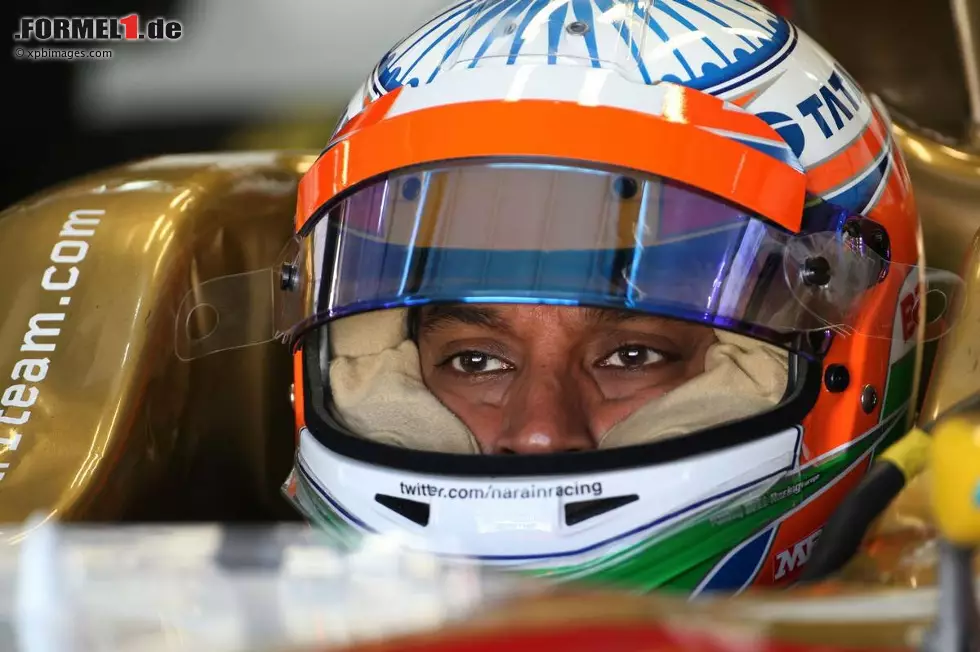 Foto zur News: Narain Karthikeyan (HRT)