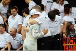 Foto zur News: Michael Schumacher (Mercedes) und Ross Brawn (Mercedes-Teamchef)