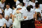 Gallerie: Michael Schumacher (Mercedes) und Ross Brawn (Mercedes-Teamchef)