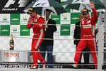 Foto zur News: Felipe Massa (Ferrari) und Fernando Alonso (Ferrari)