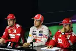 Gallerie: Fernando Alonso (Ferrari) und Jenson Button (McLaren)