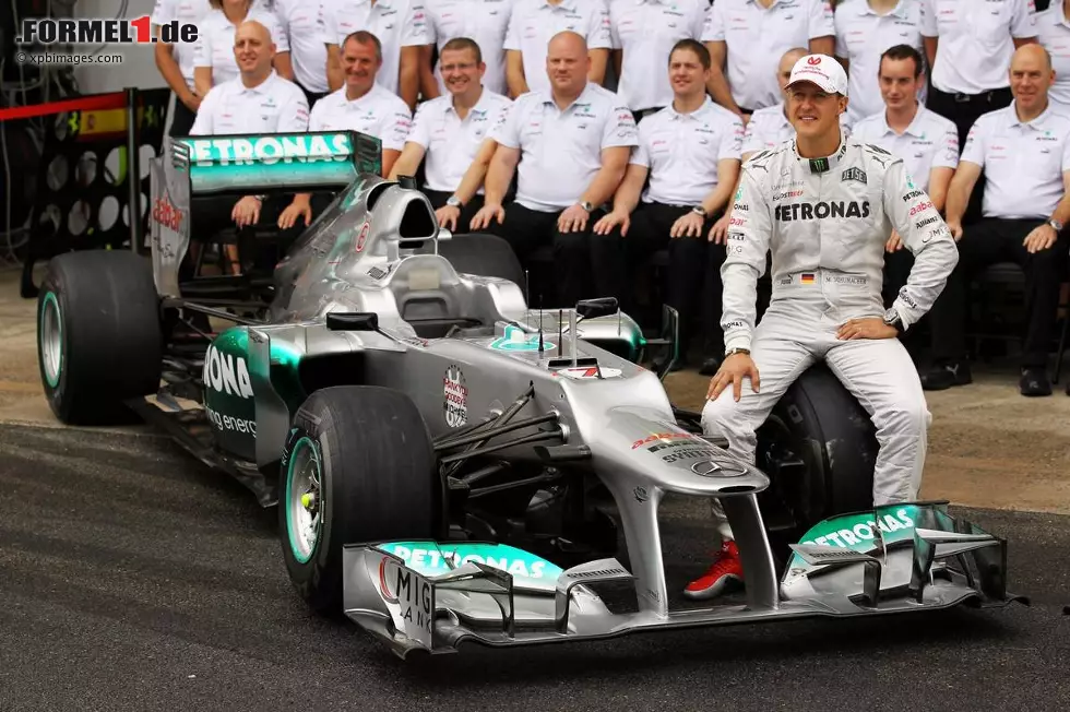 Foto zur News: Abschied von Michael Schumacher (Mercedes)